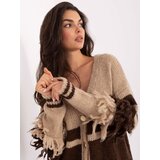 Italy Moda Sweater-MI-SW-3211.31-beige Cene