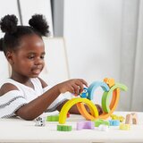 Viga drvene dugine slagalice kreativni montessori | shoptok.hr