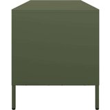 vidaXL TV omarica olivno zelena 135x39x43,5 cm hladno valjano jeklo Cene