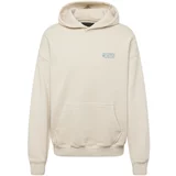 Abercrombie & Fitch Sweater majica boja pijeska / petrol