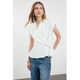TRENDYOLMILLA ženska bluza TWOAW25BZ00046, Ecru-Bela | Eponuda.com