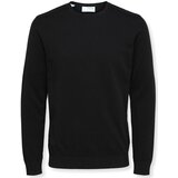Selected Puloverji Noos Berg Crew Knit - Black Črna | Shoptok.si