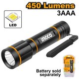 Ingco hfl013aaa58 baterijska lampa 450 lum super ( HFL013AAA58 ) Cene