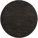 Mint Rugs crni tepih Norwalk Fergus, ø 160 cm | shoptok.hr