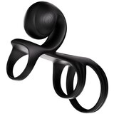 SVibe Vibracijski obroček za pare - Jovi Arc, črn | Shoptok.si