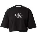 Calvin Klein Jeans Majice s kratkimi rokavi - Črna