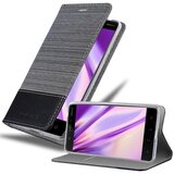Cadorabo Case, združljiv z Nokia v sivi črni barvi - zaščitni pokrov z magnetnim zapiranjem, stoječo funkcijo in režo za kartico, (20569076) | Shoptok.si