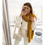 Gemre Yellow polka dot scarf Khalil | shoptok.hr
