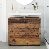 vidaXL Kupaonski ormar Staro drvo 76.5 x 35 x 64 cm Konstruirano drvo | shoptok.hr