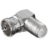Goobay Antenski F ugaoni adapter ženski cink | Eponuda.ba