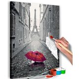  Slika za samostalno slikanje - Paris (Red Umbrella) 40x60 | shoptok.hr