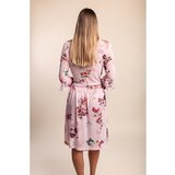 Fenzy Midi Haljina S Cvjetnim Printom, Ružičasta | shoptok.hr