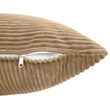  Presvlaka za jastuk 2 pcs ALMELO Smeđa 70 x 70 cm Kord - Smeđa 70 x 70 cm 2 Slike