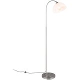  Stoječa svetilka v srebrni barvi s kovinskim senčilom (višina 170 cm) Sierra – | Shoptok.si