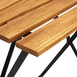 vidaXL Bistro stol 55 x 54 x 71 cm od masivnog bagremovog drva | shoptok.hr