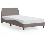 Maison Chic Posteljni okvir - Enojna postelja - Postelja za odrasle brez vzmetnice taupe 100x200 cm blago-J7629, (21761265) Cene