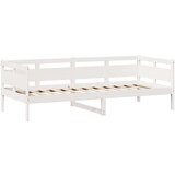 vidaXL Dnevna postelja s predali bela 90x200 cm trdna borovina | Shoptok.si