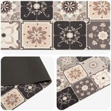  Kuhinjski Tepih Sivi i bež mozaik 300 x 60 cm 100% poliamid - Sivi i bež mozaik 60 x 300 cm | shoptok.hr