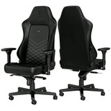 NOBLECHAIRS HERO Gaming stolica crno-platinum bela | ePonuda.com