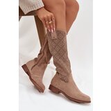 S. BARSKI Women's Openwork Ankle Boots On Flat Heel S.Barski | ePonuda.com