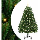  Umjetno božićno drvce 150 cm 150 LED lampica Topla bijela | shoptok.hr