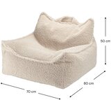 Wigiwama Svjetlo smeđa vreća za bebe od bouclé tkanine Chair – | shoptok.hr