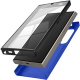AVIZAR ohišje za samsung galaxy S24 ultra zadnja toga sprednja mehka otipljiva, modra, (5000017020) | Shoptok.si
