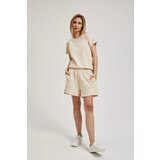 Moodo Women's shorts - beige | ePonuda.com