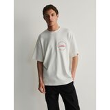 Reserved majica oversize - ebenovina | Shoptok.si