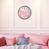 Wallity Zidni sat Isparta, 38x38 cm, Srebrne boje | ePonuda.com