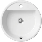 veći okrugli lavabo bela fi 49cm