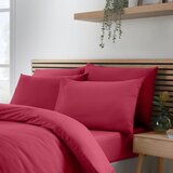 Catherine Lansfield Tamno ružičasta posteljina za bračni krevet/za produženi krevet od mikrovlakana 230x220 cm So Soft Easy Iron – | shoptok.hr