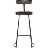 Barske stolice 2 kom. Crne 49x43x103 cm Masivno drvo boje manga | shoptok.hr