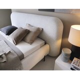 ELTAP bež oblazinjena zakonska postelja s prostorom za shranjevanje z letvenim dnom 180x200 cm pointt – | Shoptok.si
