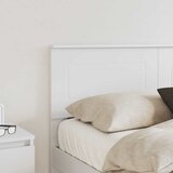 vidaXL Vzglavje z vzglavjem Bela 150 cm Konstruiran les, (5000110196) | Shoptok.si