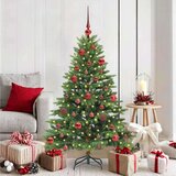 vidaXL Umestno božično drevo med 150 LED Zelena 150 cm PE in PVC | Shoptok.si