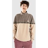 Iriedaily Monte Noe Troyer Half-Zip Pulover iz flisa smokey olive Cene