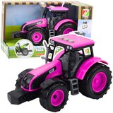 Traktor za igru na baterije sa zvučnim i svjetlosnim efektima - rozi | shoptok.hr