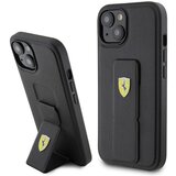 Ferrari GRIP STAND METAL LOGO OVITEK ZA IPHONE 15 ČRNO, (21899194) Cene