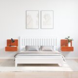  Nočna omarica s predalom 2 pcs Voskast rjav 44 x 32,5 x 40 cm, (5000160628) | Shoptok.si
