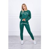 Kesi Set with Atlanta print green Cijene