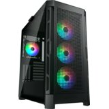 Cougar AIRFACE Pro RGB midi tower kući&amp;scaron;te crno Slike