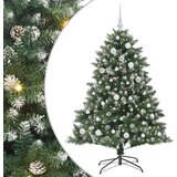 vidaXL Umjetno božićno drvce s stalakom Zelena 105 x 105 x 150 cm | shoptok.hr