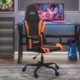  Gaming stol črno in oranžno umetno usnje | Shoptok.si