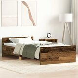 Maison Chic Posteljni okvir - Enojna postelja - Postelja za odrasle brez vzmetnice star les 100x200 cm-J7453, (21765330) | Shoptok.si