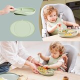 Babymoov tanjur Divided s pretincima - Green | shoptok.hr