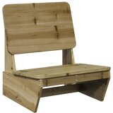  Vrtne stolice 2 kom 60x64x70,5 cm od impregnirane borovine | shoptok.hr