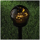  LED solarna svetiljka GLEAM LED/1,2V 3000K IP44 40 mAh zadimljena/crna | Eponuda.com