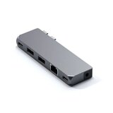 Satechi Aluminium Pro Hub Mini, 1xUSB4 96W, 1xHDMI 6K 60Hz, 2 x USB-A 3.0, 1xEthernet, 1xUSB-C, 1xAudio, Ezüst Cijene