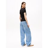 Tommy Jeans Majice s kratkimi rokavi TJW SLIM TJ US LINEA DW0DW21422 Črna | Shoptok.si